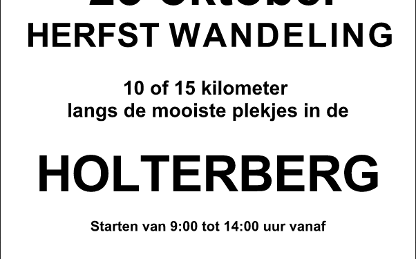HoltensNieuws.nl 20e Herfstwandeling Velocitas 20e Herfstwandeling Velocitas