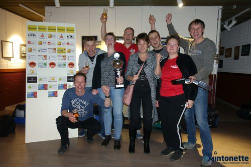 Succesvol nieuwjaarstoernooi volleybal vereniging Mintonette mintonette 