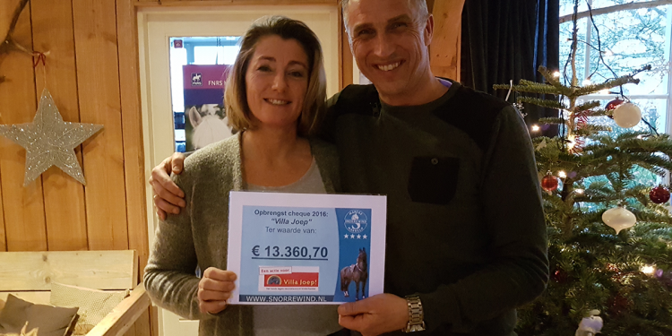 Acties Snorrewind leveren ruim dertien duizend euro op voor Villa Joep snorrewind 