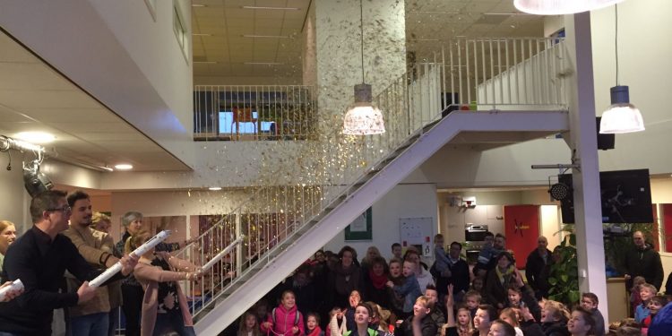 Het nieuwe jaar inluiden op odbs de Holterenk 