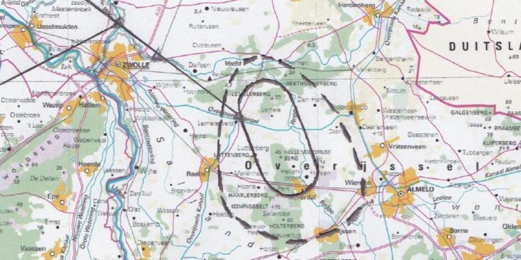 Aanvliegroute Lelystad Airport straks dwars over de Holterberg sallandse heuvelrug gemeente 