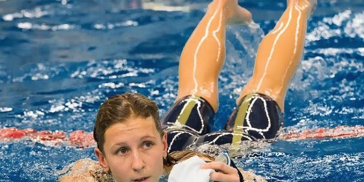 Succes voor zwemster Sterre Mooiweer op NK Lange Baan. sterre mooiweer 