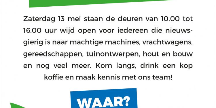 Kijken in de achtertuin van Van Eden Groep en Van der Kolk Infra 