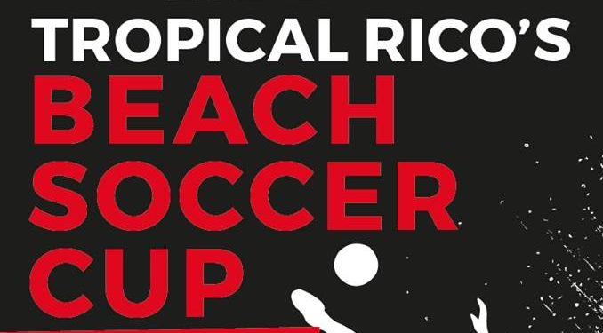 Tropical Rico's Beachsoccer Cup voor vriendenteams vvholten 