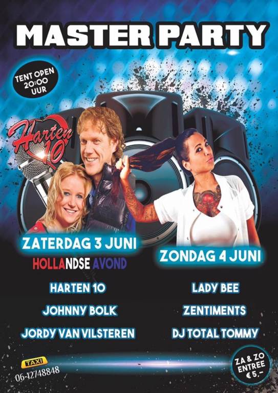 Master Party in Nieuw Heeten nieuw heeten master party 