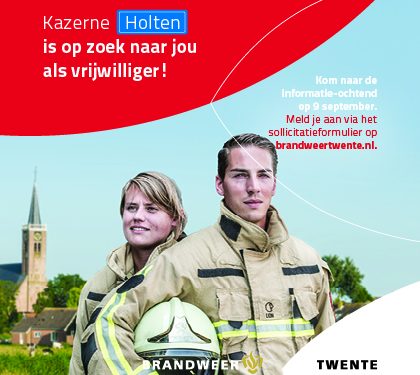 Brandweer vrijwilliger (m/v) kazerne Holten brandweer 