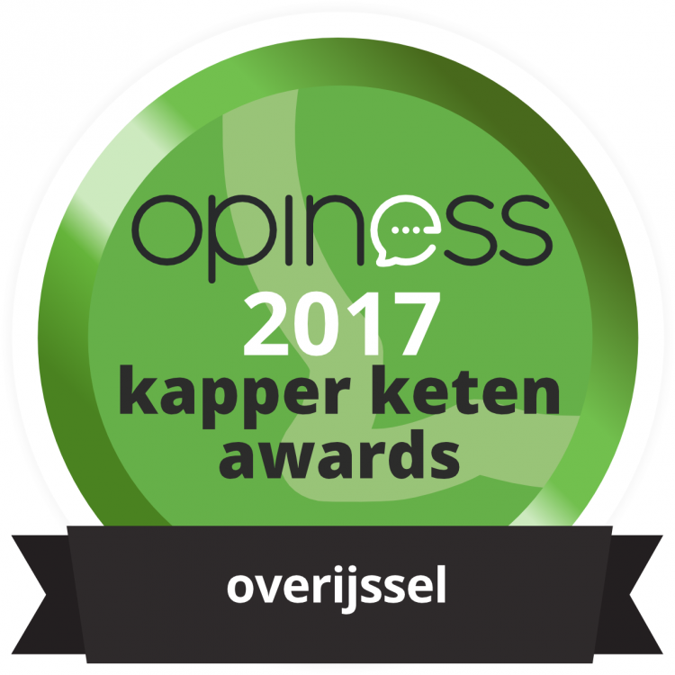 Kapsalon Het Schaartje wint kapper keten award Overijssel 