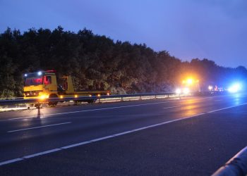 Ongeval op A1 tussen Holten en Bathmen politie 