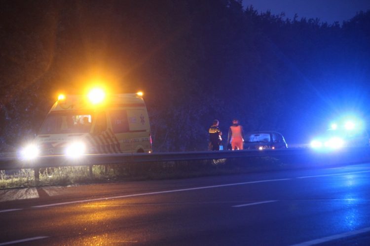 Ongeval op A1 tussen Holten en Bathmen politie 