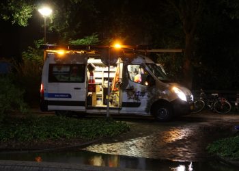 Waterleiding knapt, Holten zonder water politie brandweer 