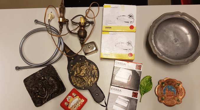 Goederen aangetroffen aan Stationsstraat politie 