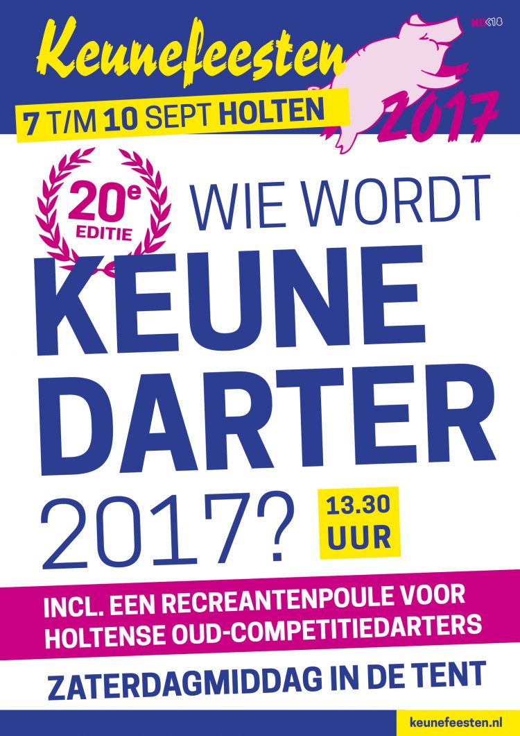 Keunedarten 2017 20 jarig jubileum Keunefeesten Jubileum 