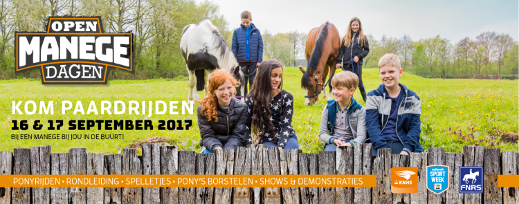 16 september Open dag bij Manege Stal de Eik 