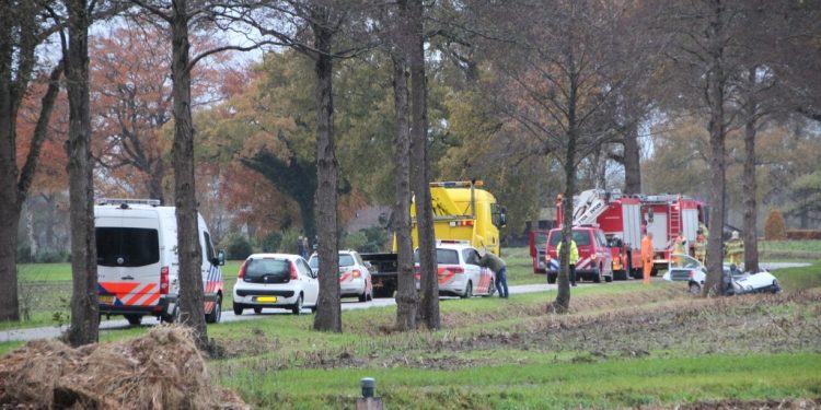 Twee doden bij ongeluk Okkenbroekseweg 