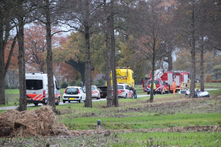 Twee doden bij ongeluk Okkenbroekseweg 