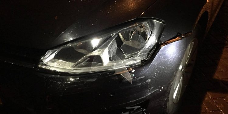 Doorrijden na schade aan auto diessenplas 