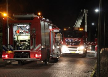 Asbest vrijgekomen bij schoorsteenbrand Vrijheidslaan brandweer 