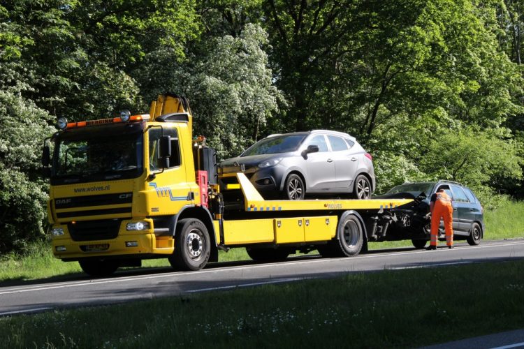 Kop-staartbotsing op de Rijssenweg-N350 