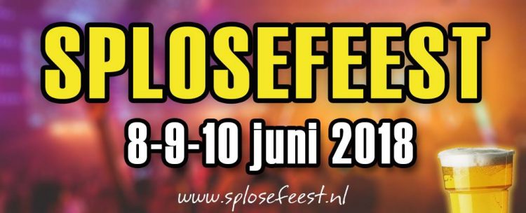 Splose feest 2018: 8-9 en 10 juni toontje splosefeest kroepin espelo 