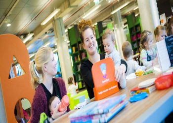 Dierendag in MamaPapacafé dondertman bibliotheek 