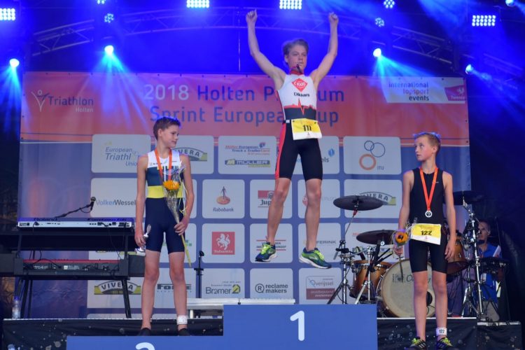 Henrik Rensen uit Holten snelste Rabo Kids Triathlon triathlon 