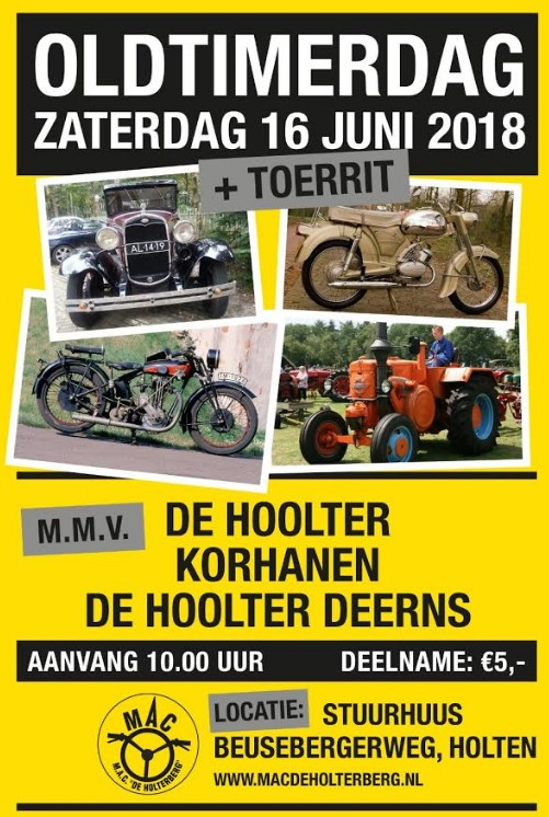 Oldtimerdag 2018 mac 