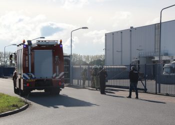 Flinke stikstof lekkage bij Enkco brandweer 