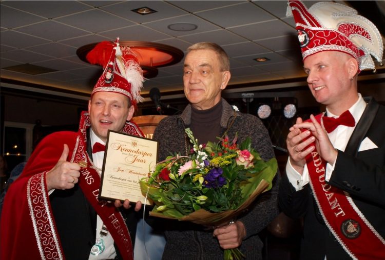 Joop Heusinkveld Keunedarper van het jaar keunedarper 