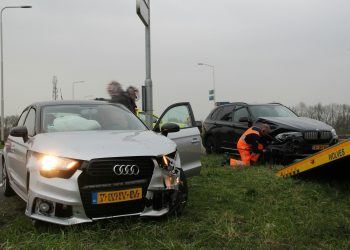 Verkeersoverlast door ongeval afrit A1 en N332 aanrijding 