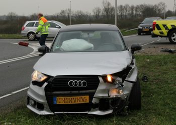 Verkeersoverlast door ongeval afrit A1 en N332 aanrijding 