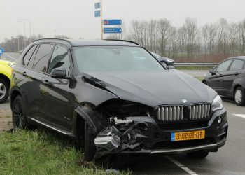 Verkeersoverlast door ongeval afrit A1 en N332 aanrijding 