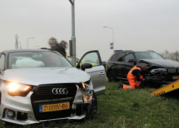 Verkeersoverlast door ongeval afrit A1 en N332 aanrijding 