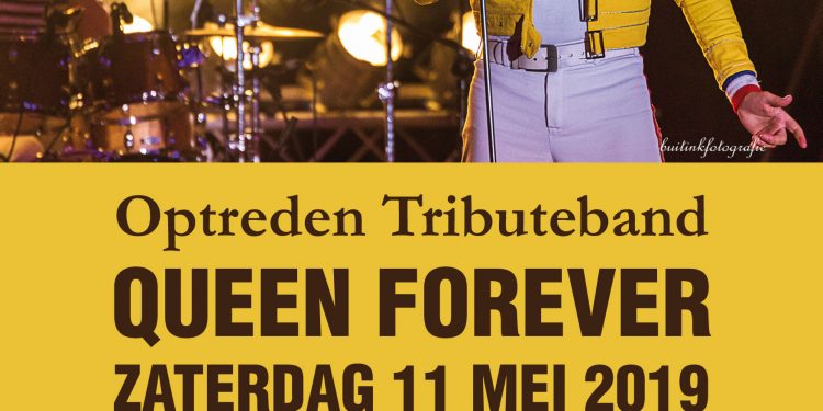 Optreden tributeband Queen Forever in MFA de Belte in Nieuw Heeten 