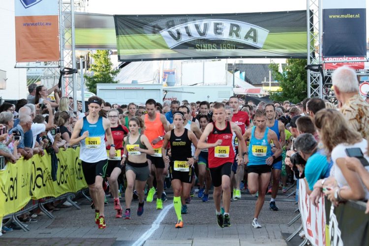 Sfeerproeven op het loopparcours van de Triathlon van Holten triathlon 