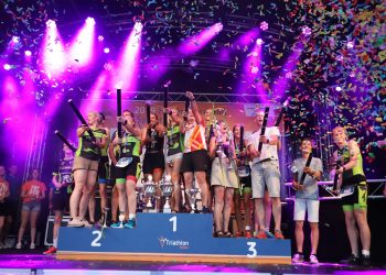 Jessie Muller tweemaal in de prijzen op Olympic Distance, Stefan Pekkeriet voor het eerst Holtens kampioen triathlon muller 
