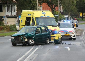 Verkeersoverlast door ongeval afrit A1 en N332 aanrijding 