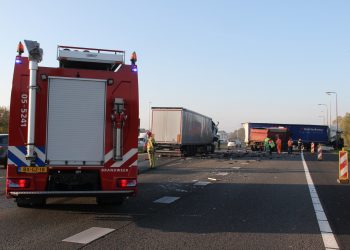 Verkeerschaos in en rond Holten 