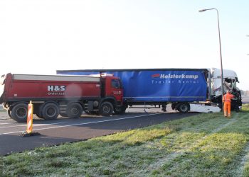 Verkeerschaos in en rond Holten 