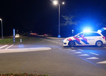 Rijssenseweg N350 tijdelijke afgesloten door ongeval politie 