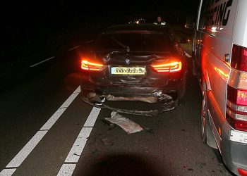 Rijssenseweg N350 tijdelijke afgesloten door ongeval politie 