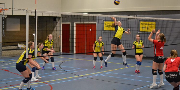 Volleybaldames 3 pakt de volle winst mintonette 