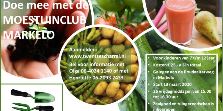 Geef je op voor de Moestuinclub Markelo 