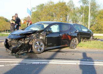 Verkeersoverlast door ongeval afrit A1 en N332 aanrijding 