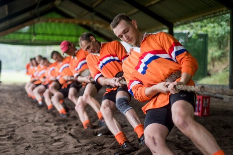 WK Tug of War in 2022 in Holten corona 