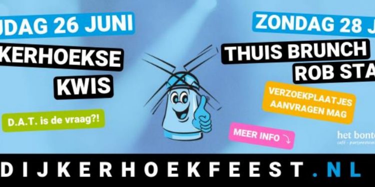 Toch activiteiten in het Dijkerhoeksfeestweekend!! dijkerhoeksfeest dijkerhoek corona bonte paard 