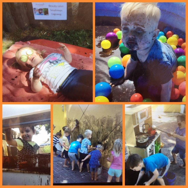 Nationale modderdag bij kinderdagverblijf Smallsteps Nationale modderdag kinderdagverblijf 