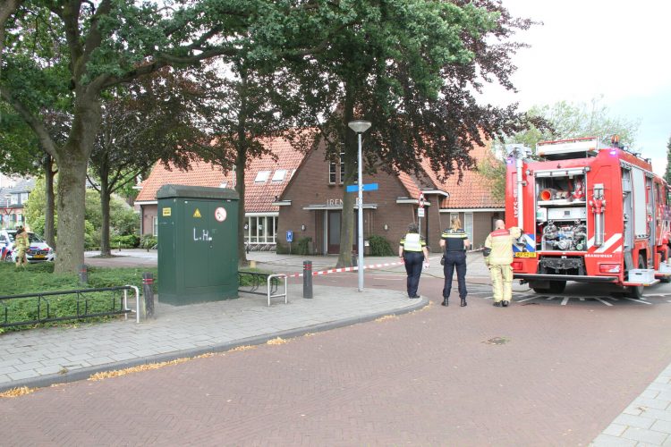 Gaslek bij Zaal Irene 