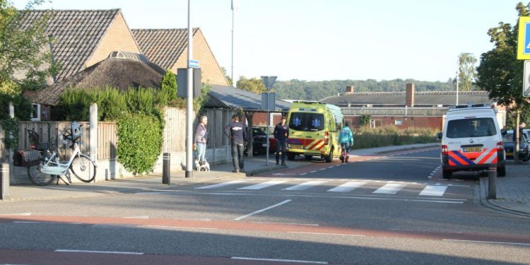 Vrouw met twee kinderen aangereden aanrijding 