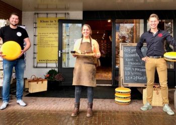 Holtense jonge ondernemers komen met aantrekkelijke actie smidsbelt muller corona bie toontje 