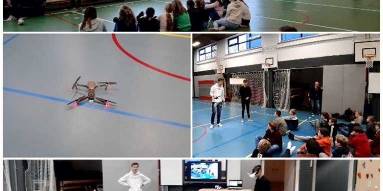 Nieuw Droneclass op de Waerdenborch waerdenborch 